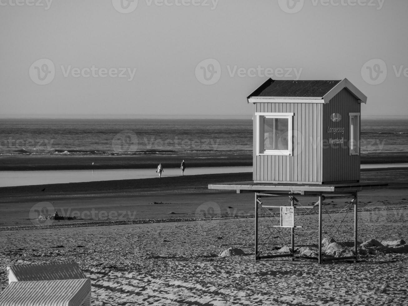 the beach of Langeoog photo