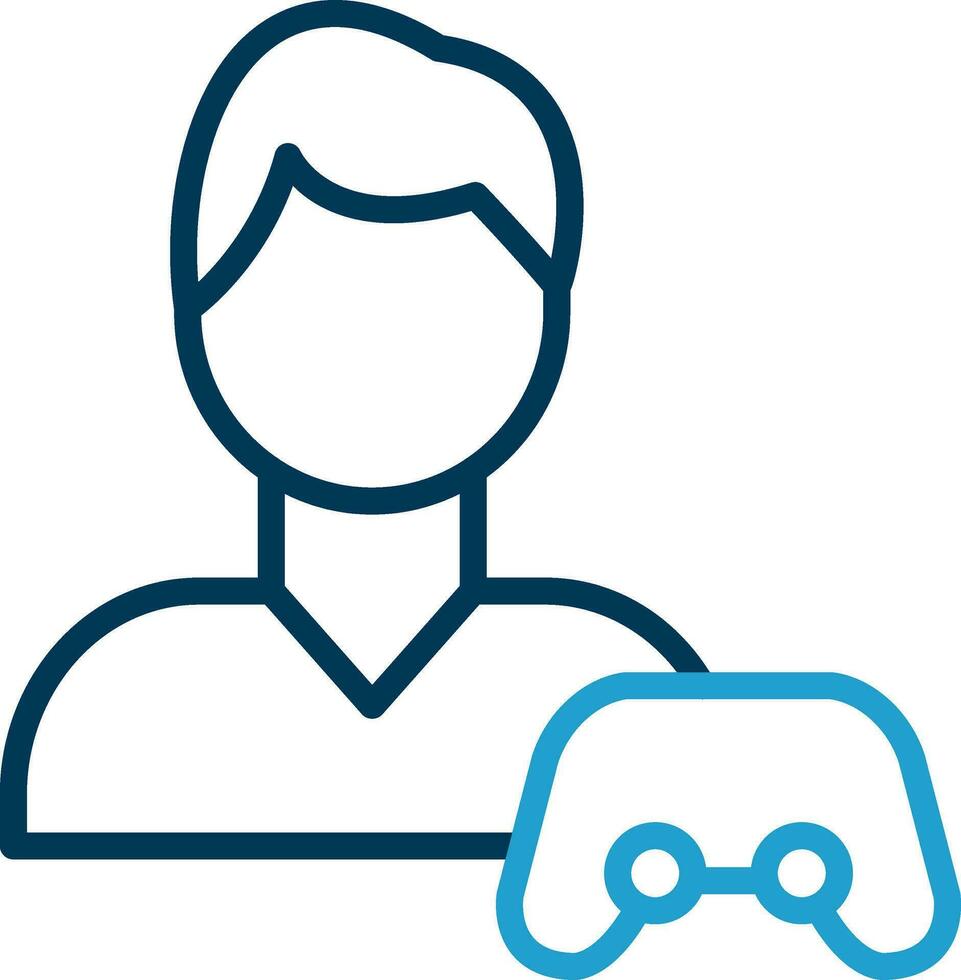 Gamer Vector Icon Design