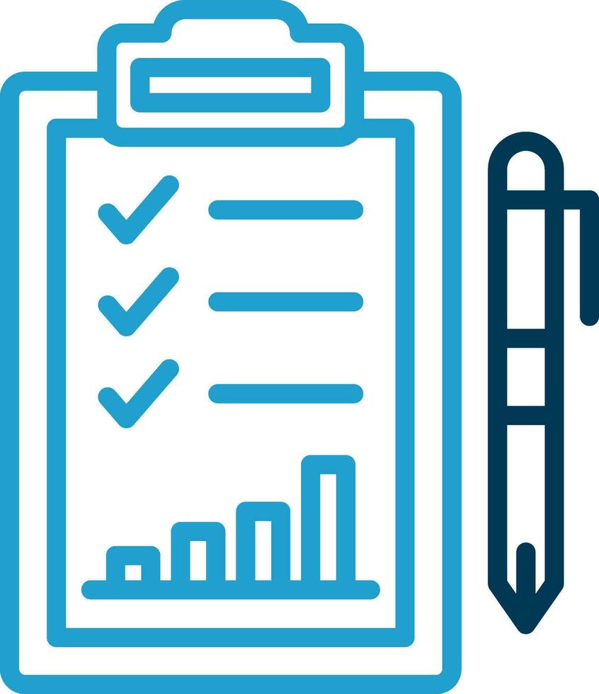 Performance Evaluation Vector Icon Design