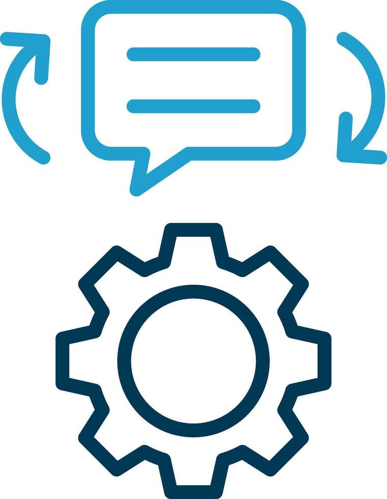 Feedback Mechanisms Vector Icon Design
