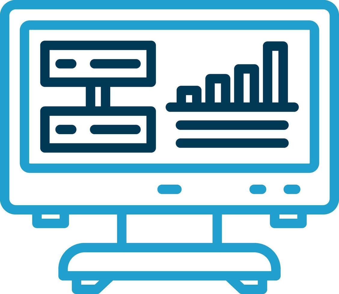 Data Driven Insights Vector Icon Design