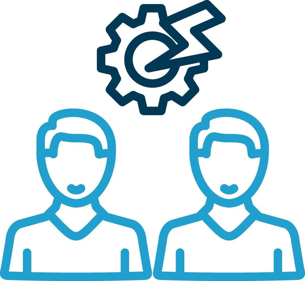 Conflict Resolution Vector Icon Design