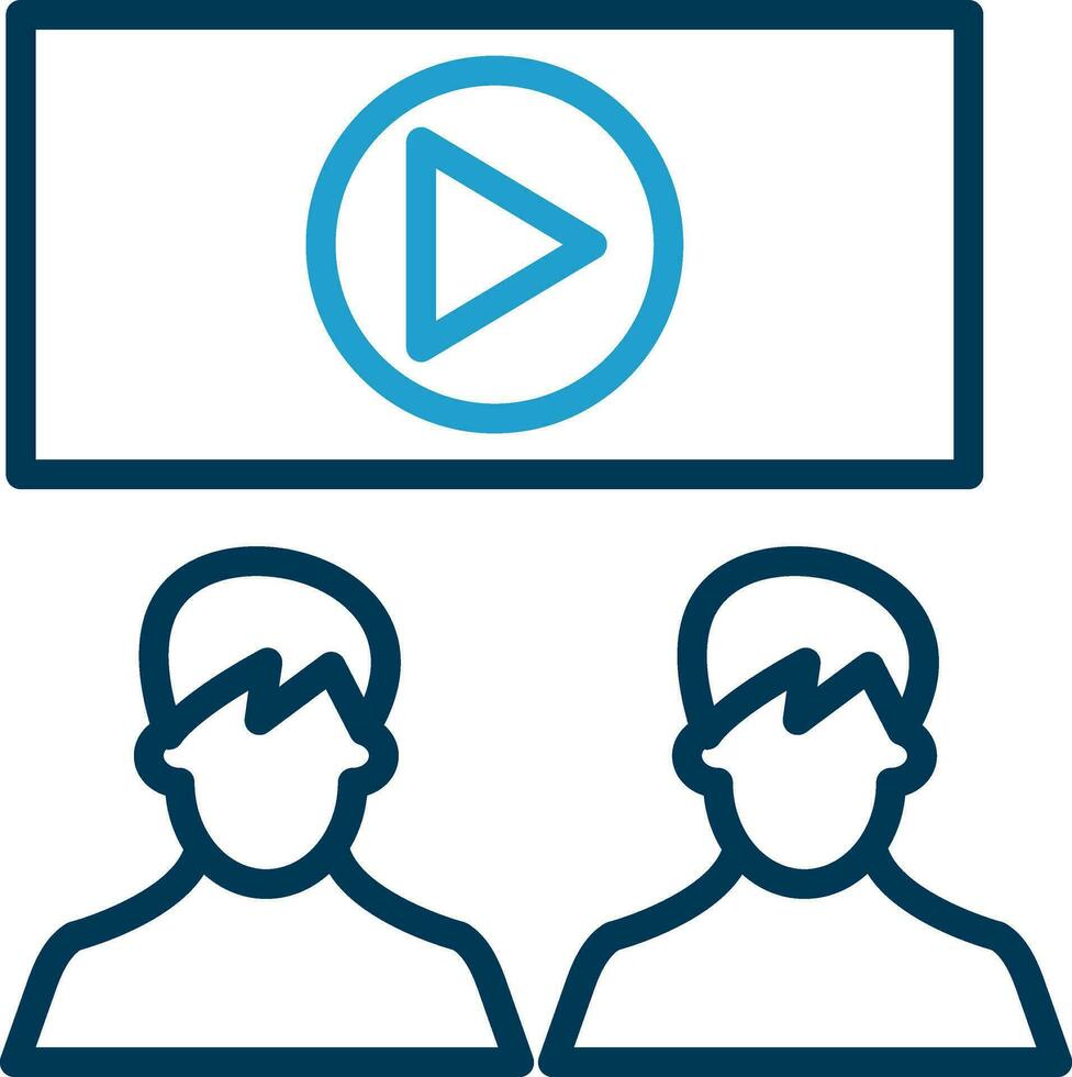 Viewership Vector Icon Design