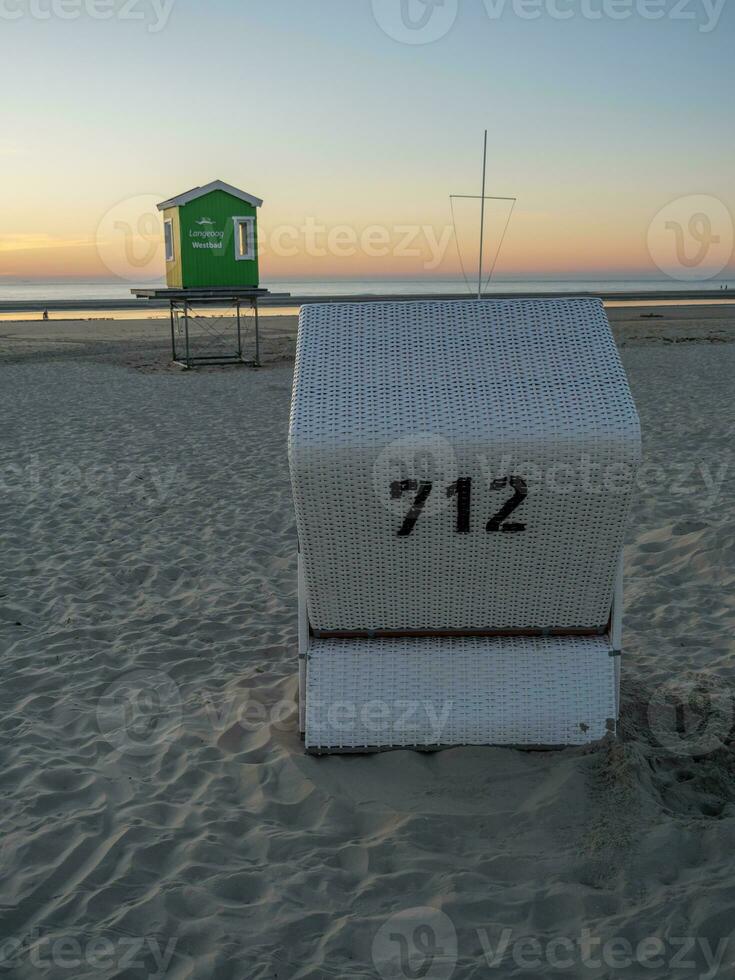 langeoog island in germany photo