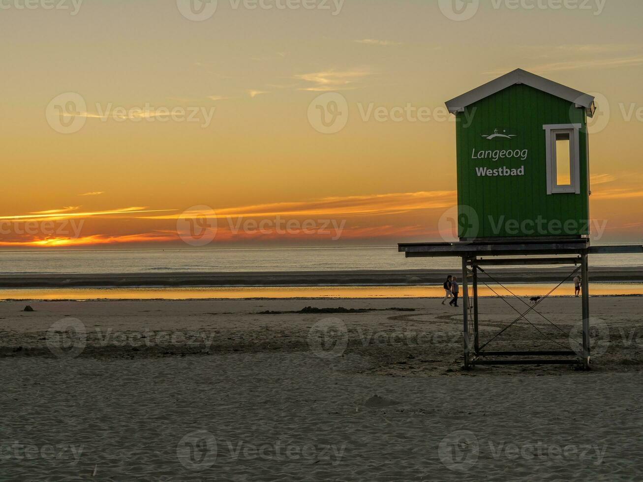 la isla de langeoog foto