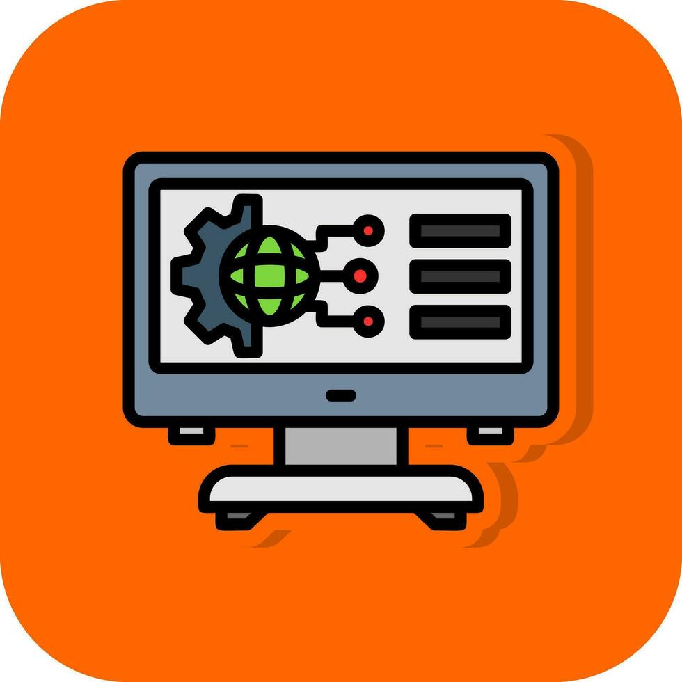 Digital Transformation Vector Icon Design