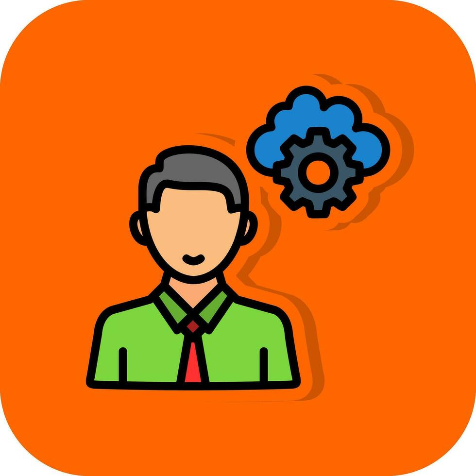 Systems Thinking Vector Icon Design