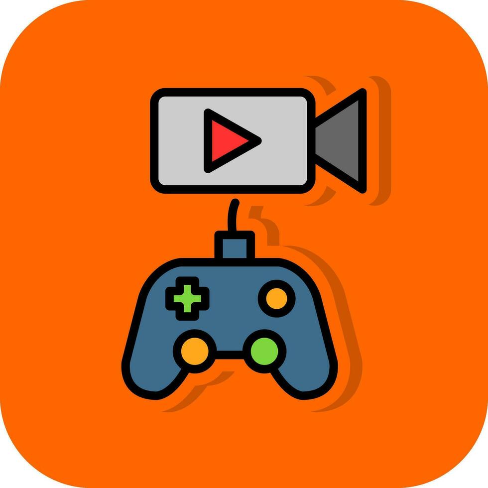 Live Stream Vector Icon Design