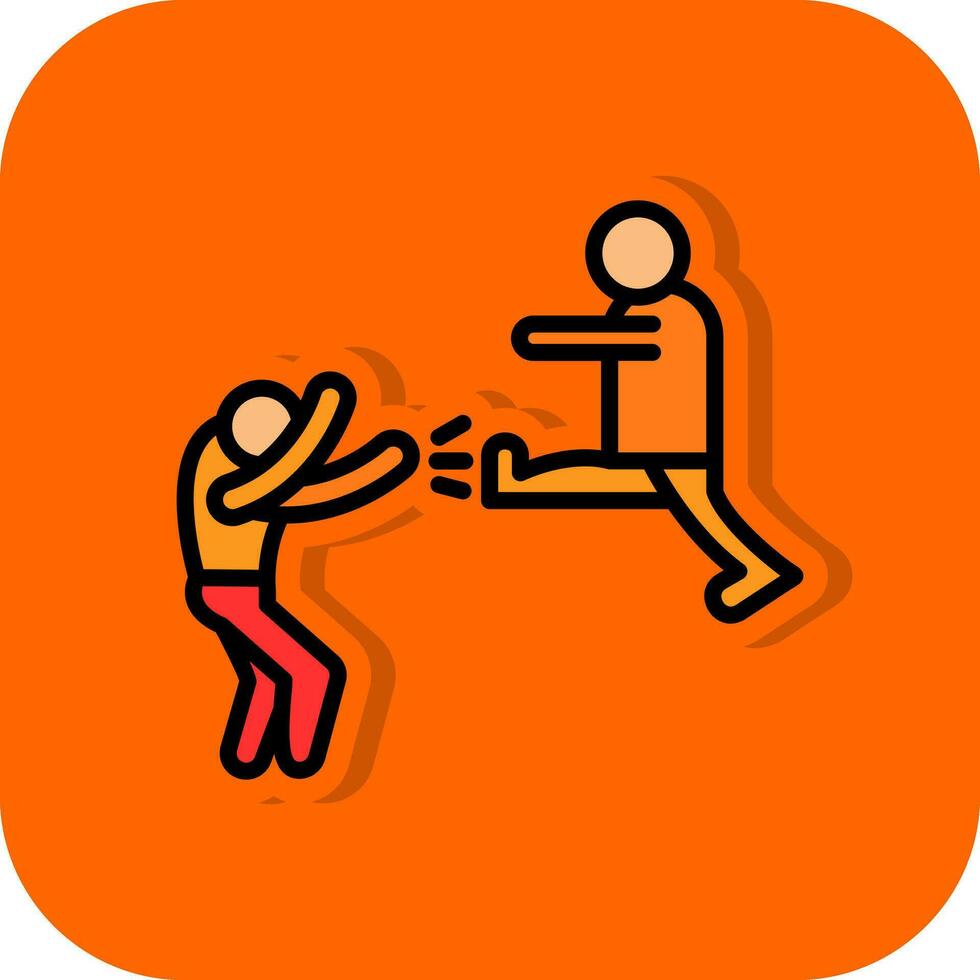 Fighting Vector Icon Design