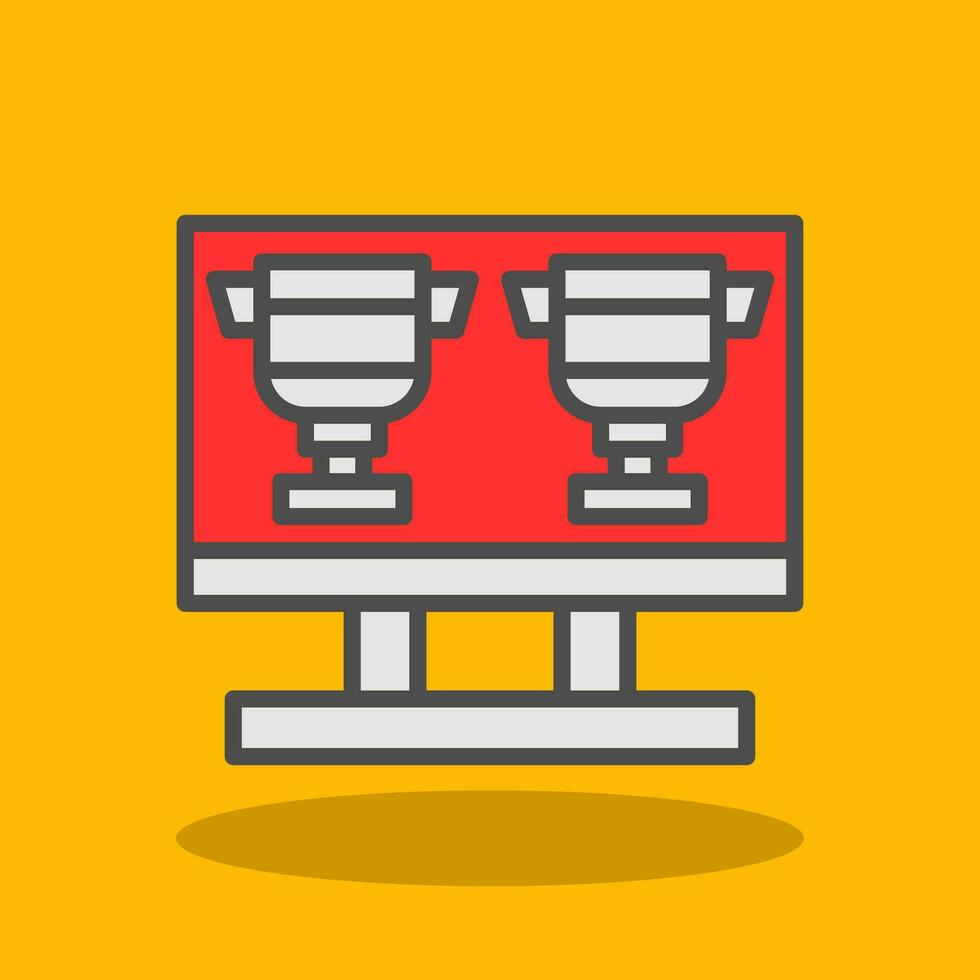 Monitor Screen Vector Icon Design