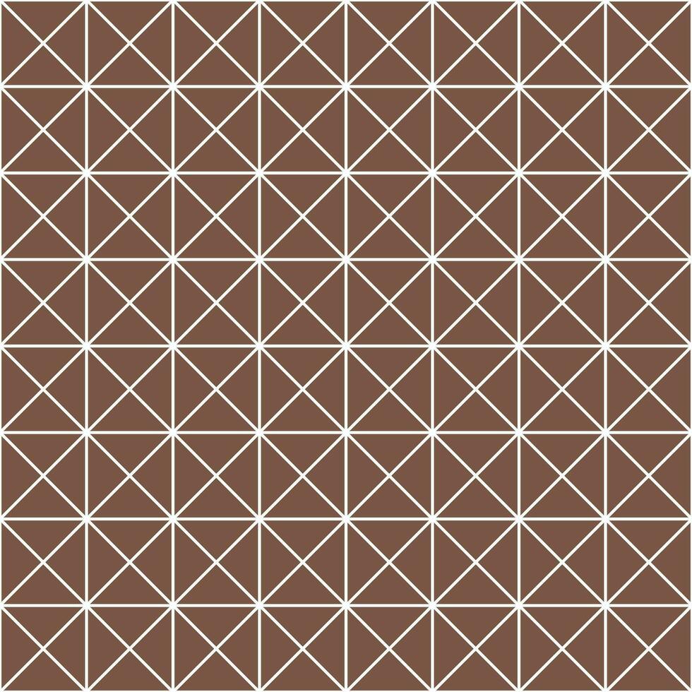 Brown triangle pattern background. Triangle pattern background. Triangle background. Seamless pattern. for backdrop, decoration, Gift wrapping vector