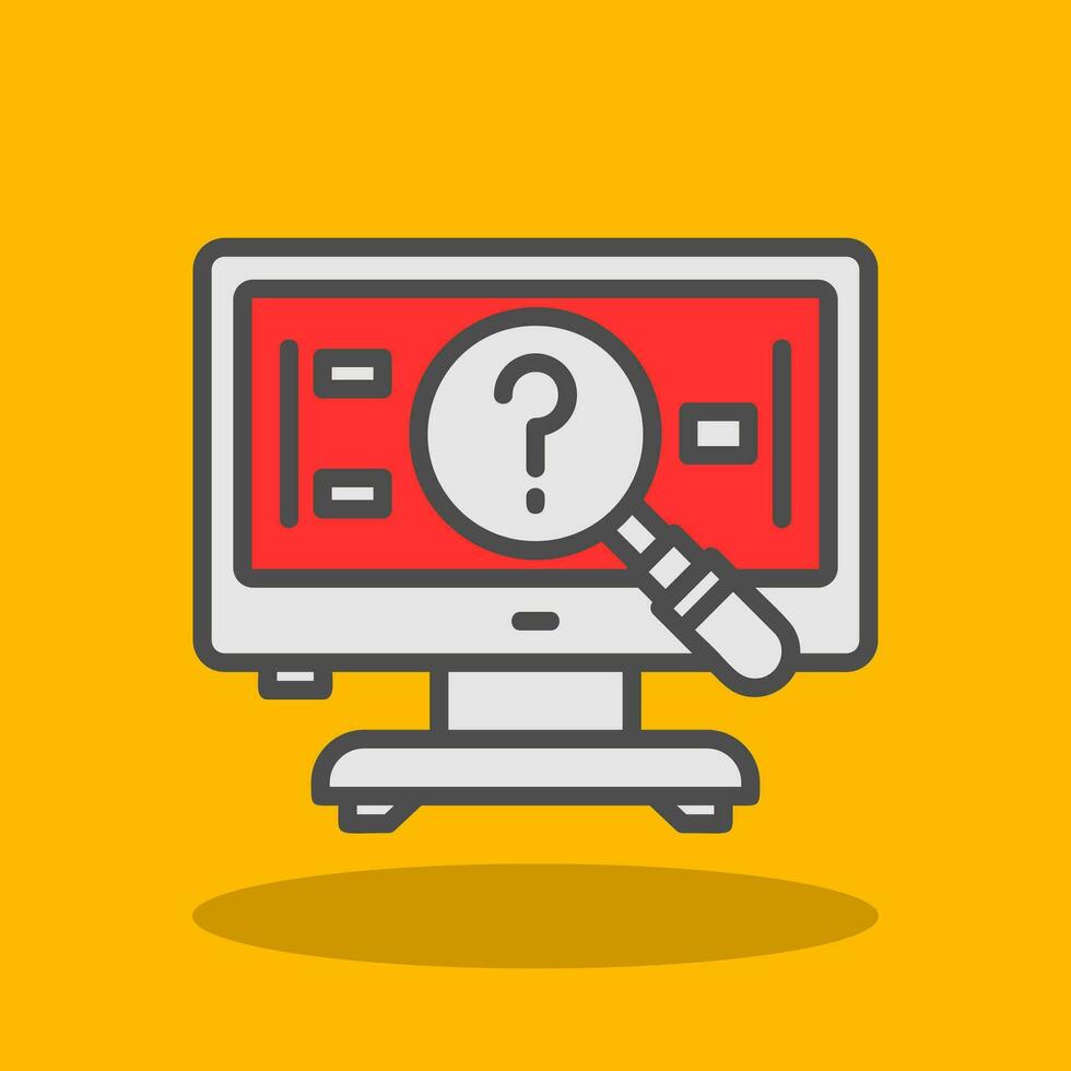 Problem Framing Vector Icon Design