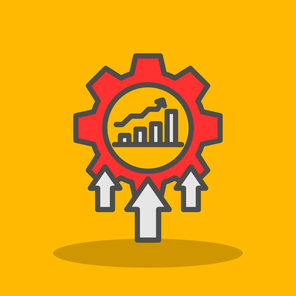 Continuous Improvement Vector Icon Design