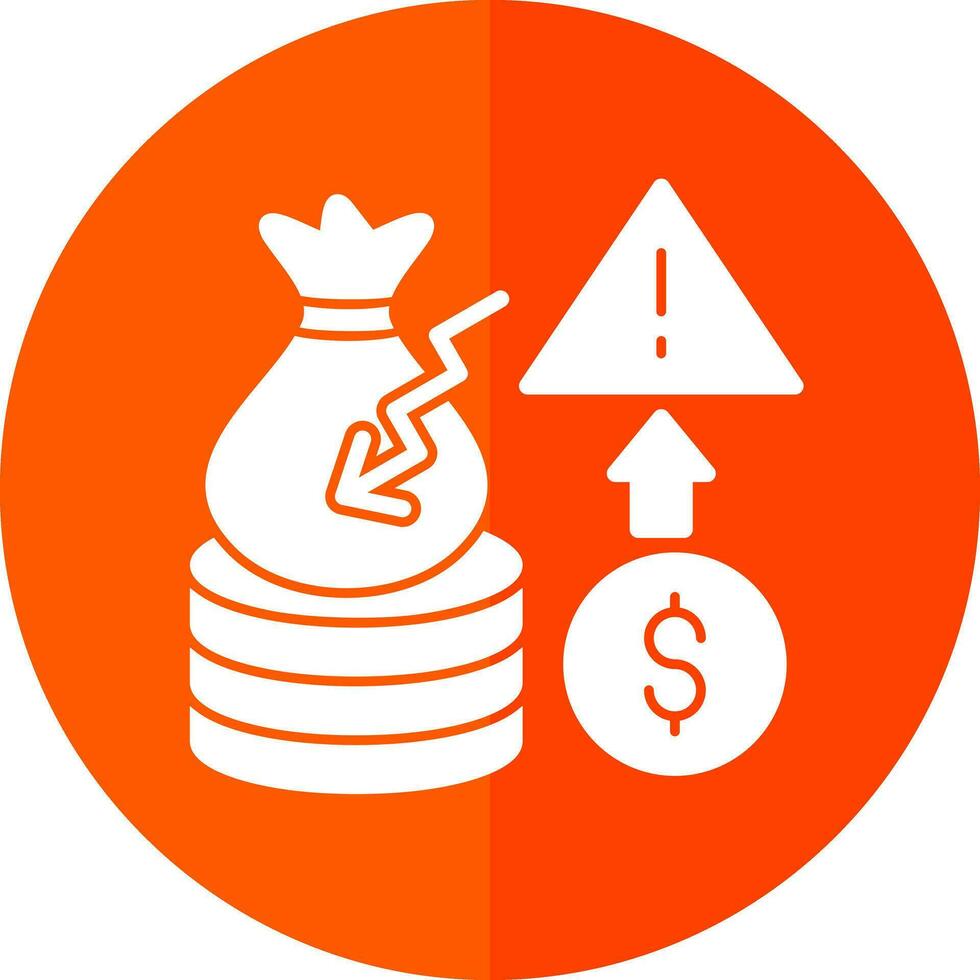 Bankruptcy Threat Vector Icon Design