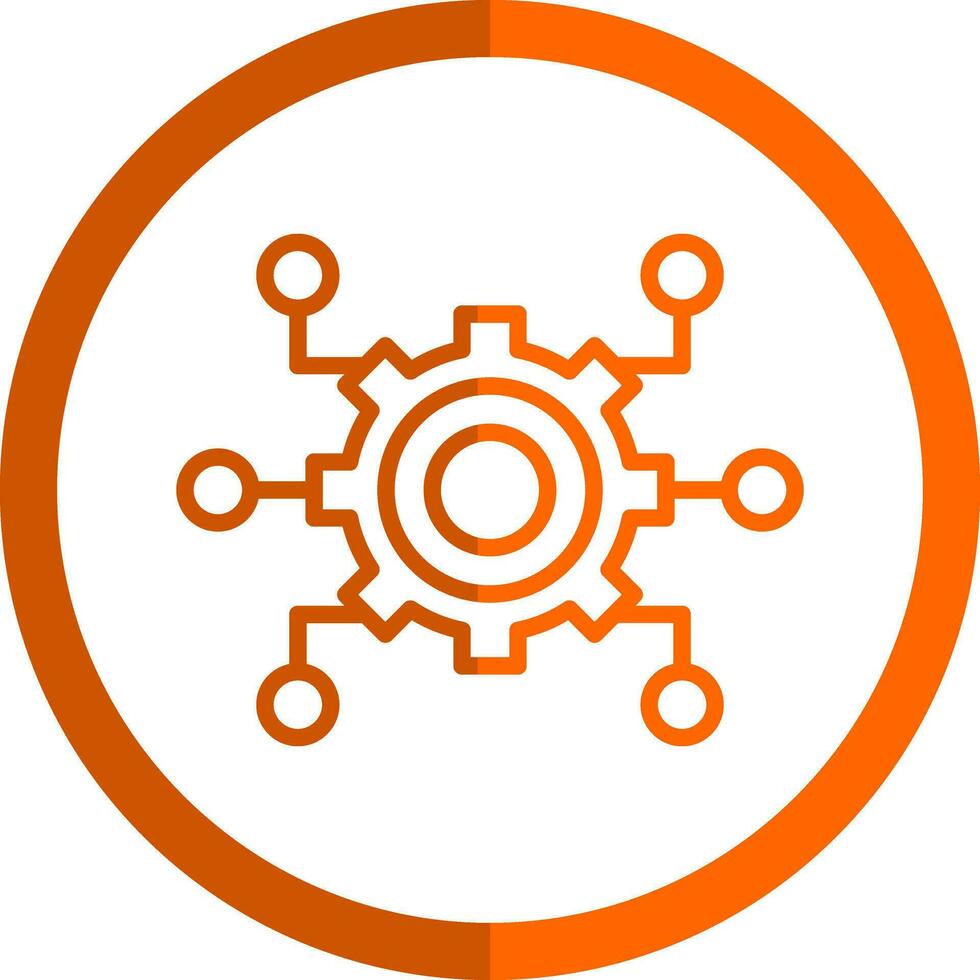 Digital Transformation Vector Icon Design