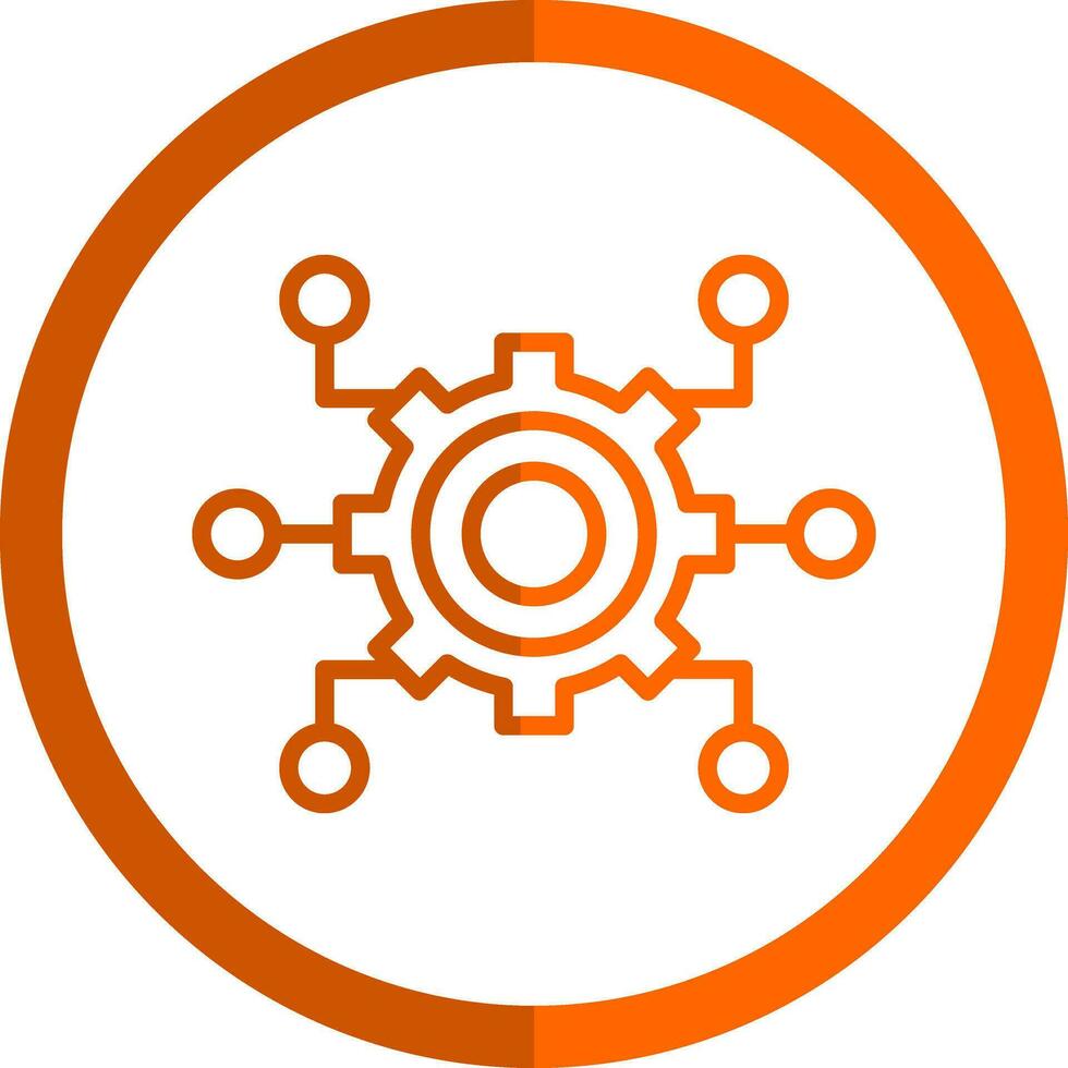 Digital Transformation Vector Icon Design