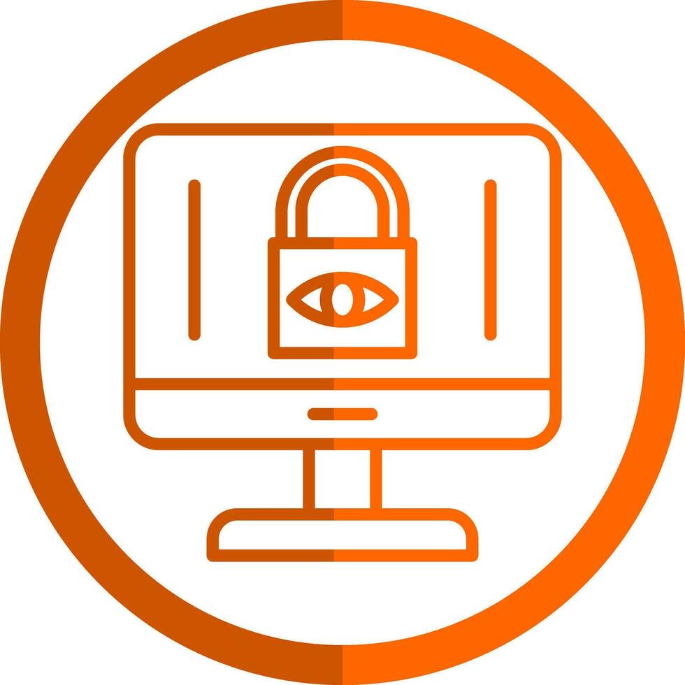 Internet Privacy Concerns Vector Icon Design