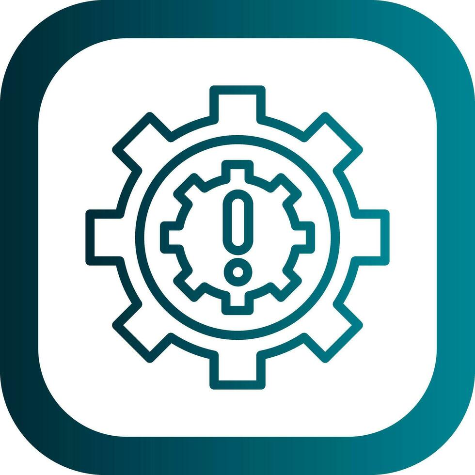 Automation Disruption Vector Icon Design