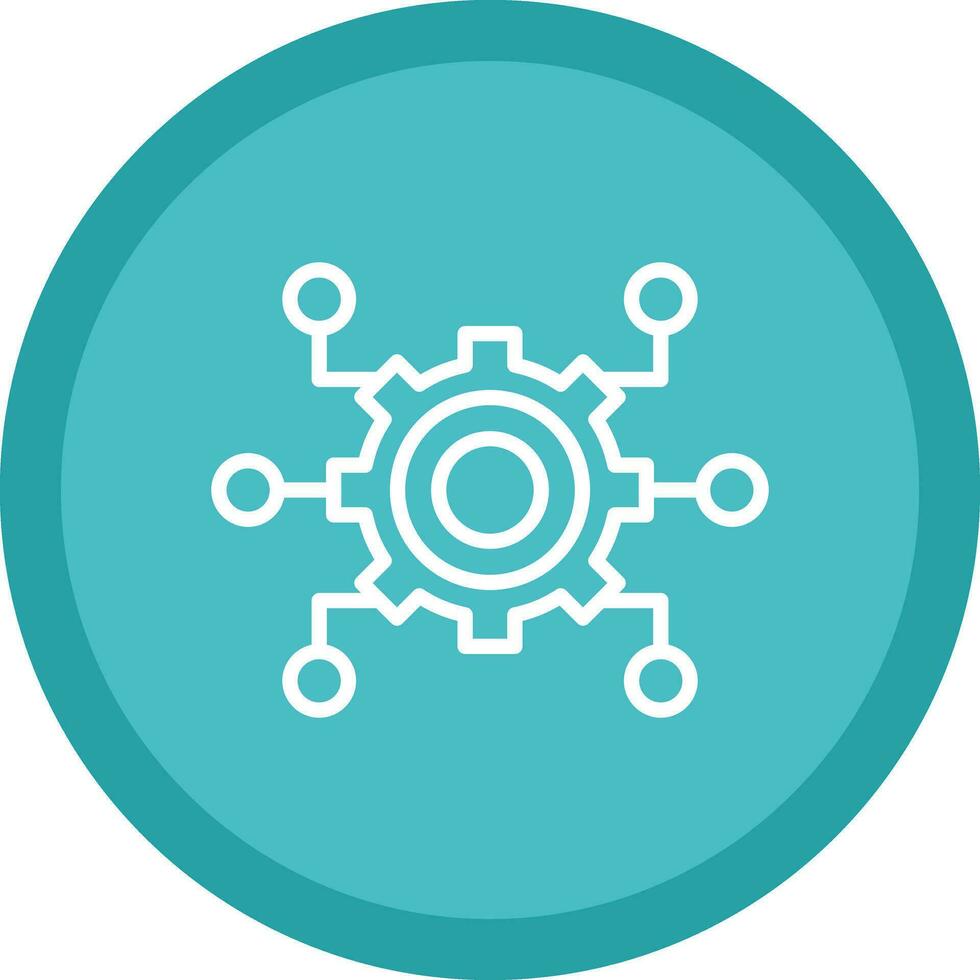 Digital Transformation Vector Icon Design