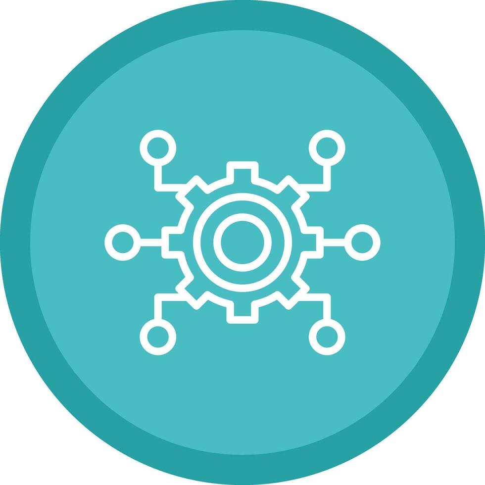 Digital Transformation Vector Icon Design