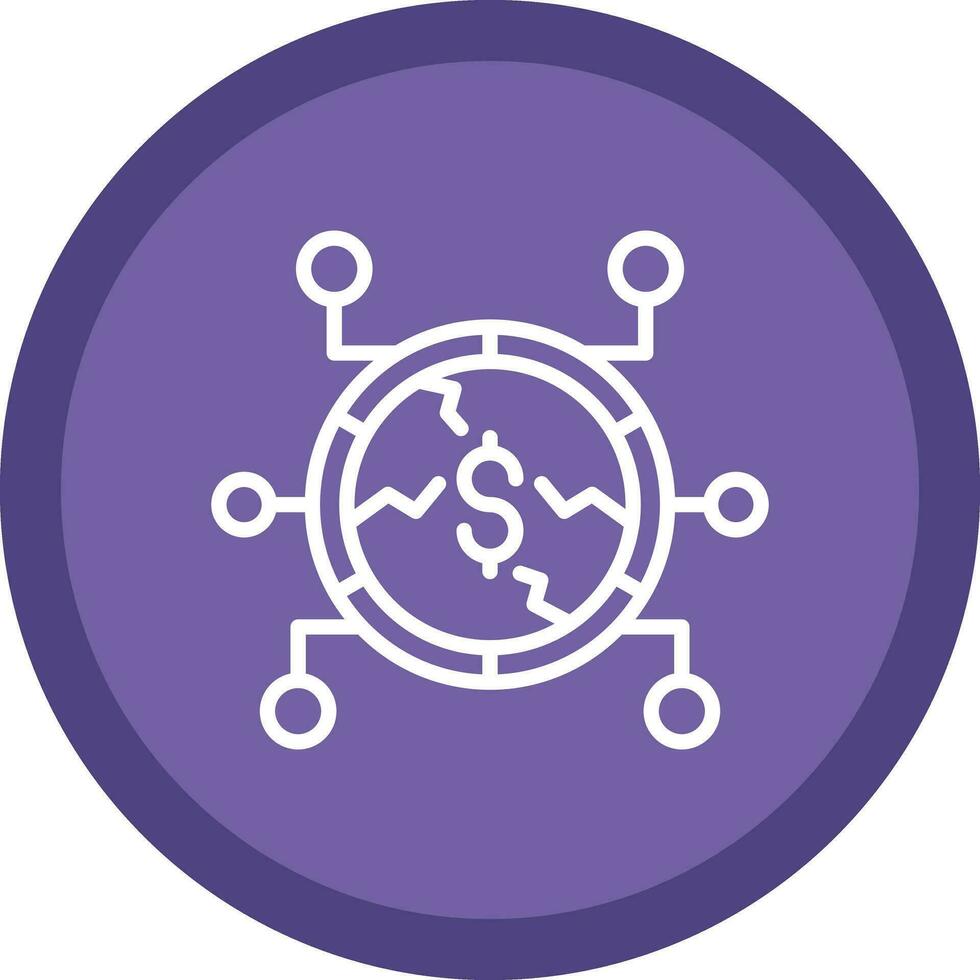 Market Fragmentation Vector Icon Design
