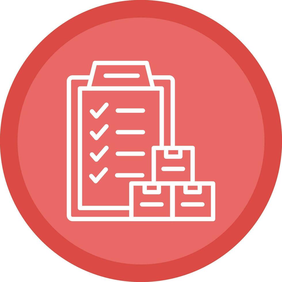 Inventory Management Vector Icon Design