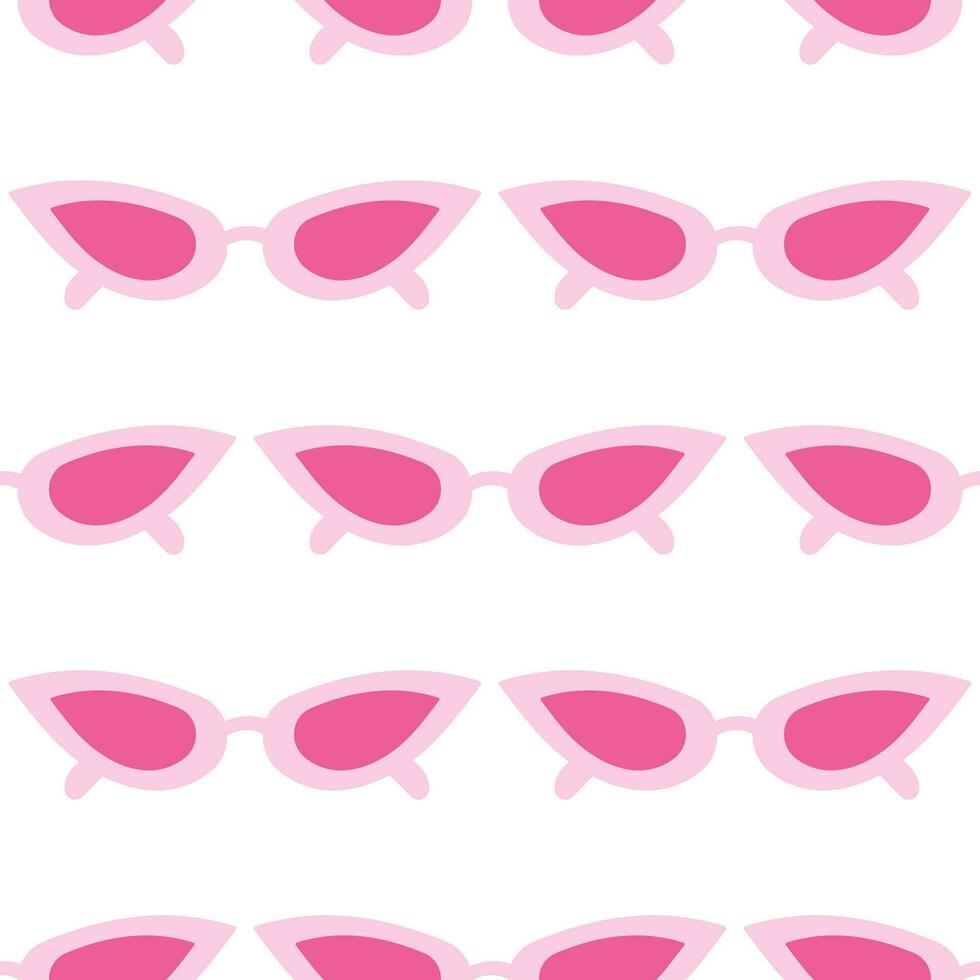 barbiecore glasses accessory doll girl play vector