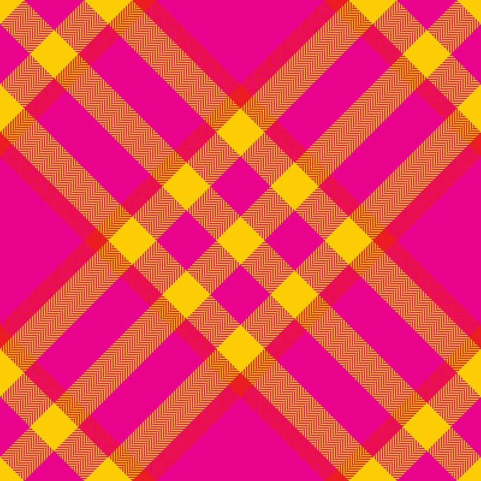 Plaid pattern vector. Check fabric texture. Seamless textile design for clothes, paper print. vector