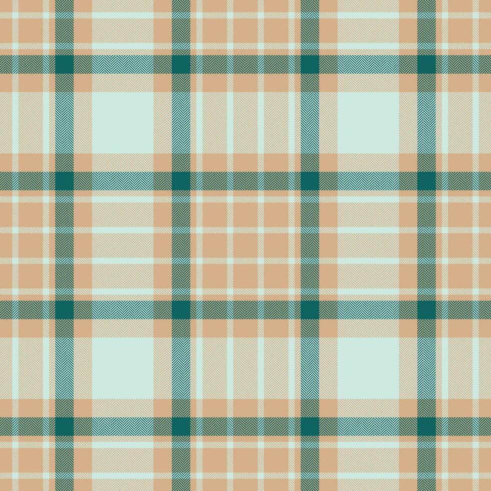 Plaid seamless pattern. Check fabric texture. Vector textile print.