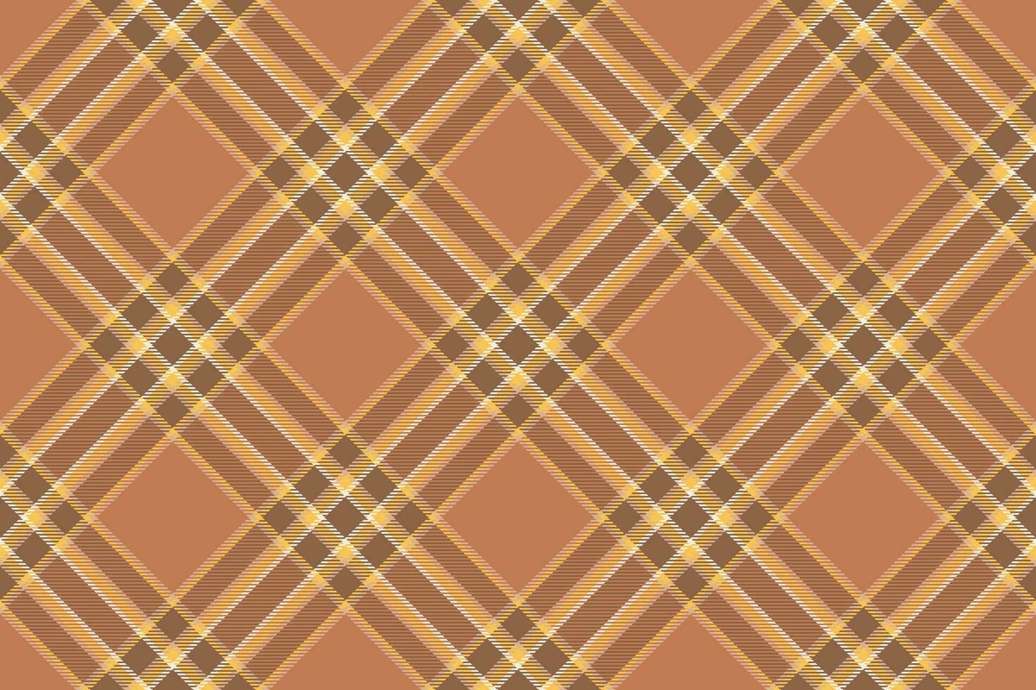 Tartan plaid background, diagonal check seamless pattern. Vector fabric texture for textile print, wrapping paper, gift card, wallpaper.