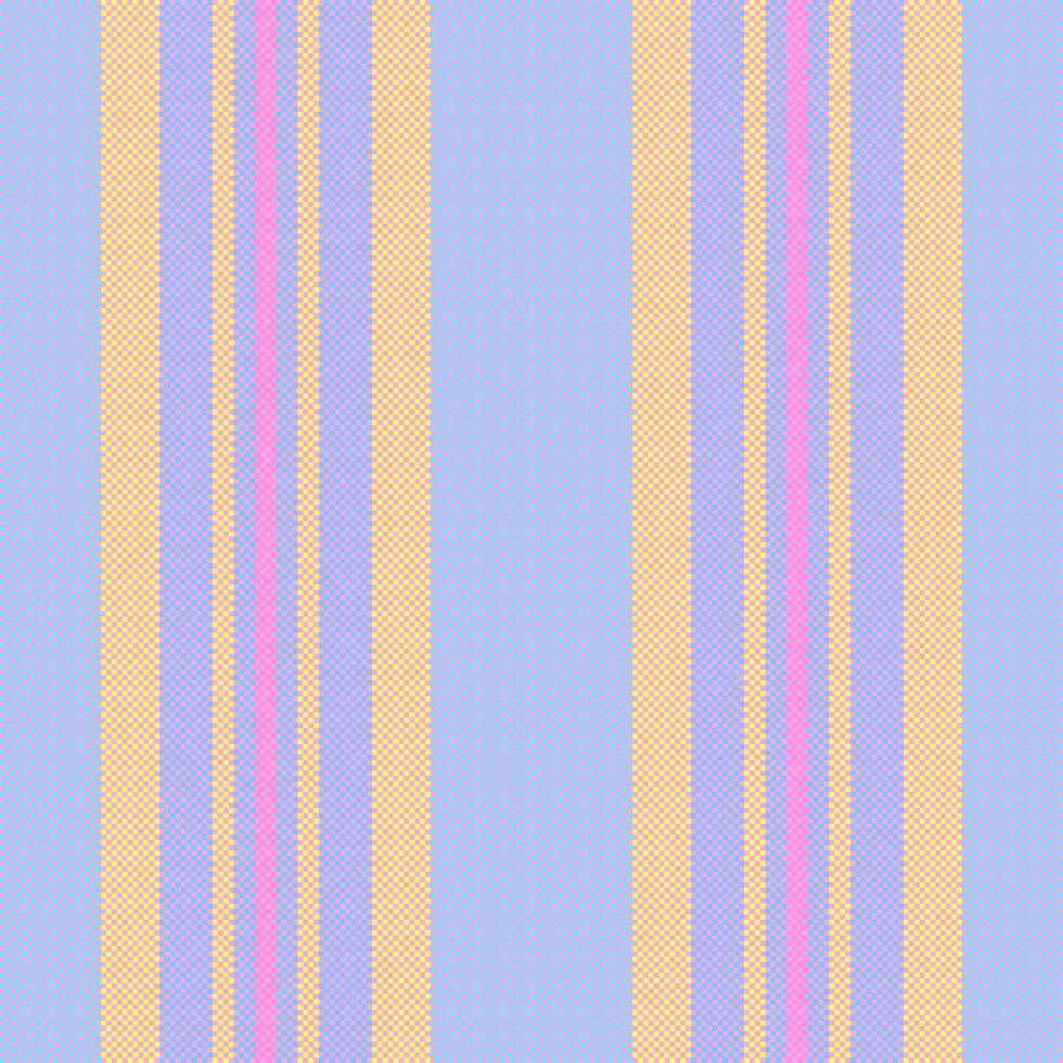 Texture seamless fabric of vertical textile background with a lines stripe pattern vector. vector