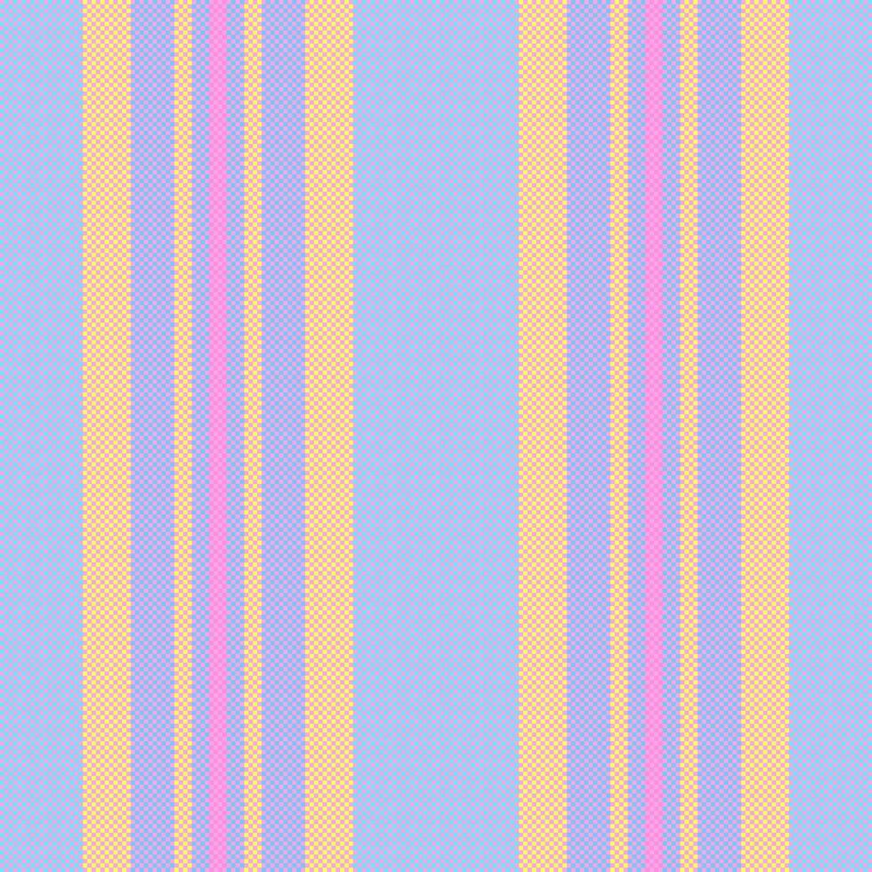 Texture seamless fabric of vertical textile background with a lines stripe pattern vector. vector