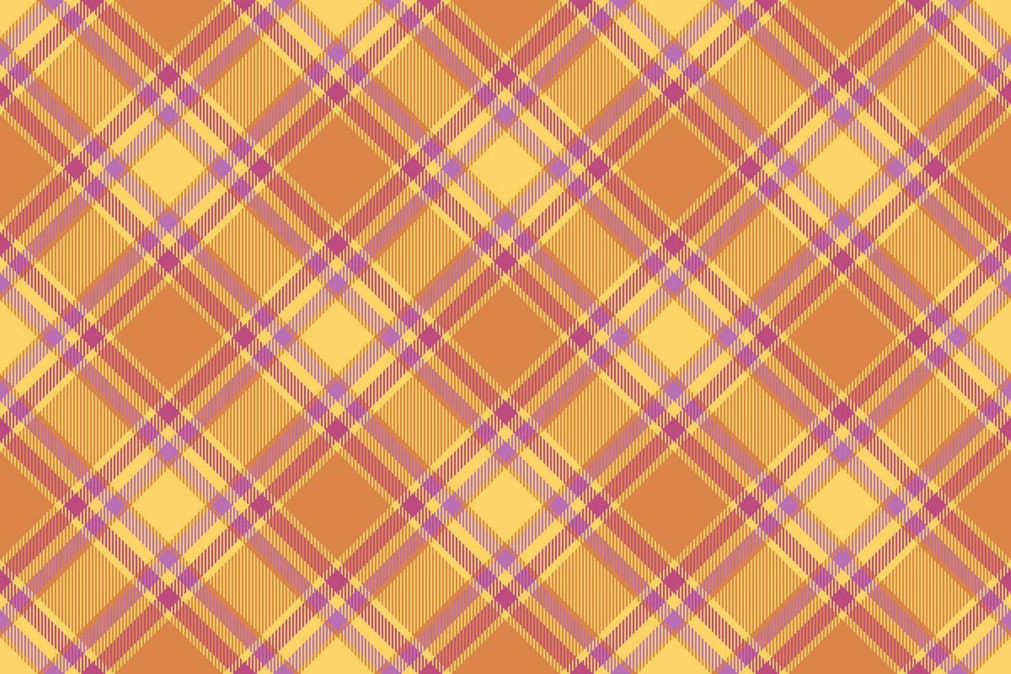 Check vector pattern of seamless tartan background with a fabric plaid textile texture.