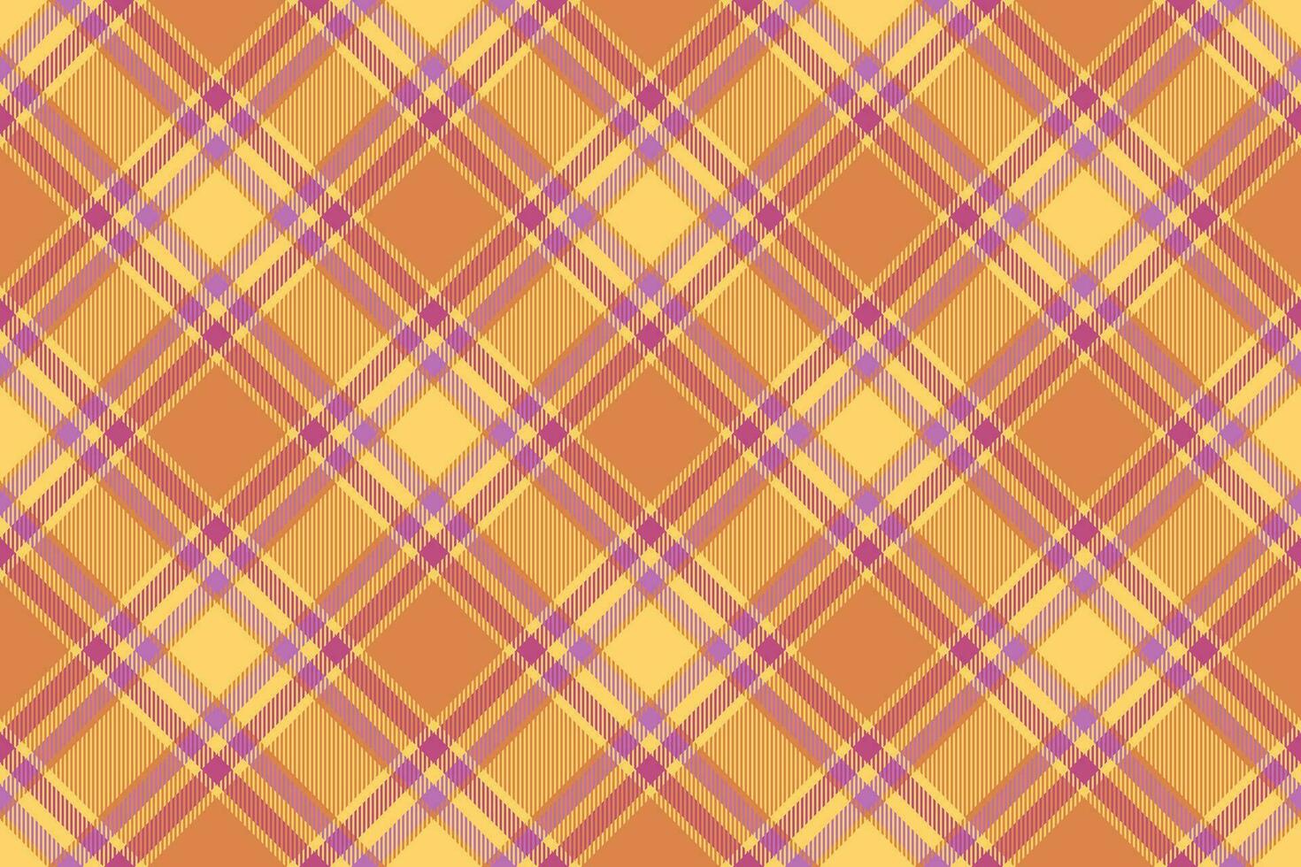 Check vector pattern of seamless tartan background with a fabric plaid textile texture.