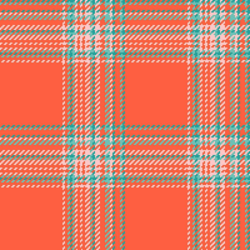 Tartan pattern fabric of texture seamless vector with a background textile check plaid.