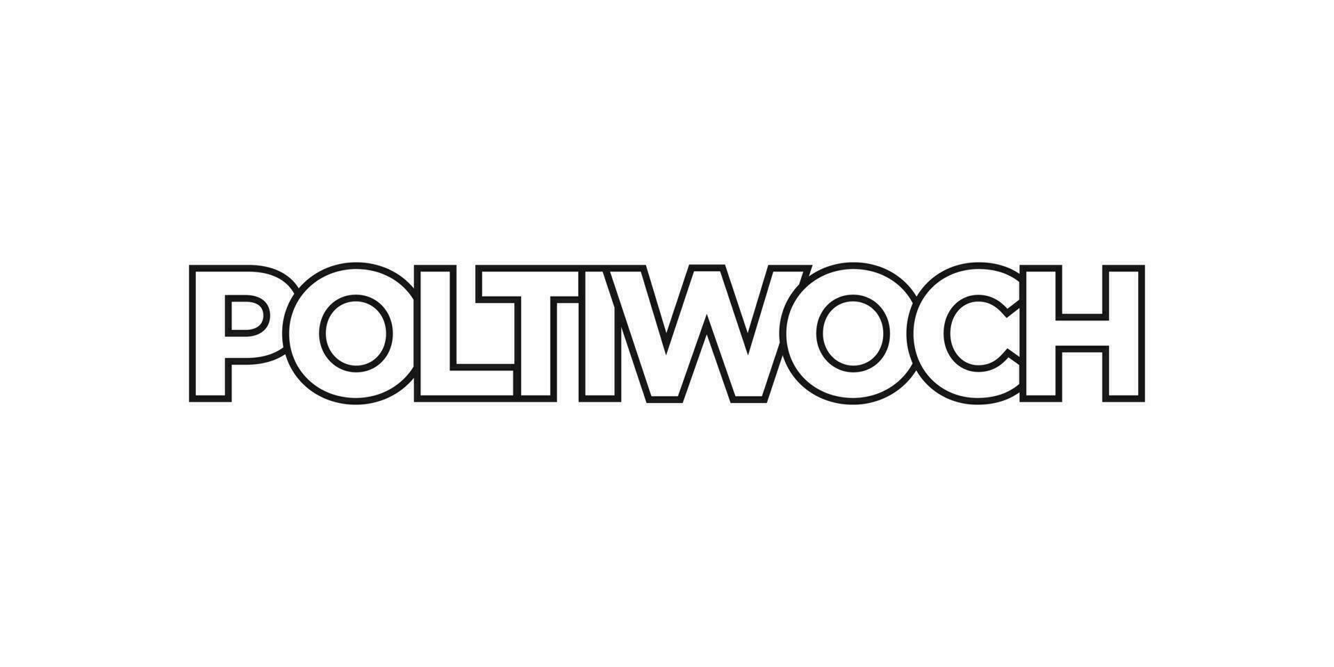 Poltiwoch in the Ethiopia emblem. The design features a geometric style, vector illustration with bold typography in a modern font. The graphic slogan lettering.