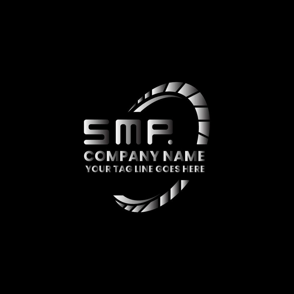 SMP letter logo vector design, SMP simple and modern logo. SMP luxurious alphabet design