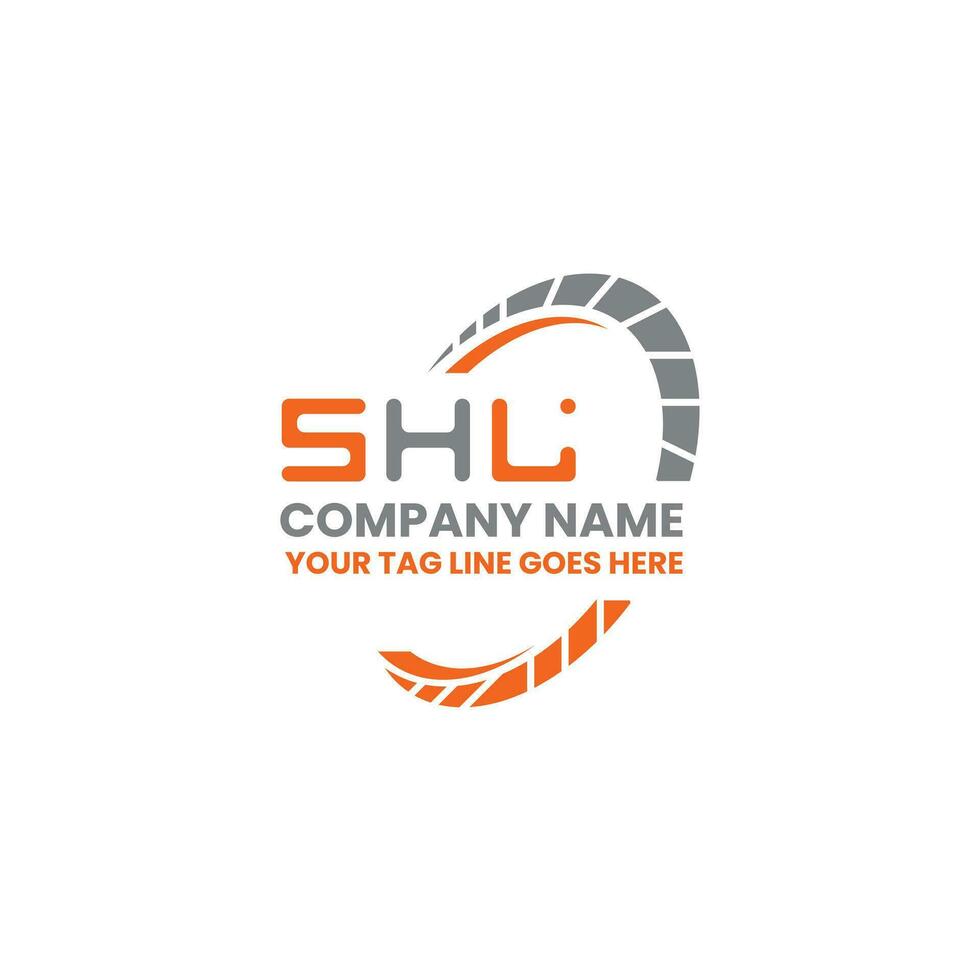 SHL letter logo vector design, SHL simple and modern logo. SHL luxurious alphabet design