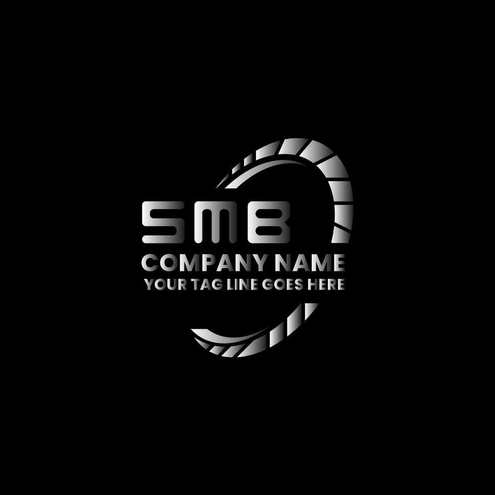 SMB letter logo vector design, SMB simple and modern logo. SMB luxurious alphabet design