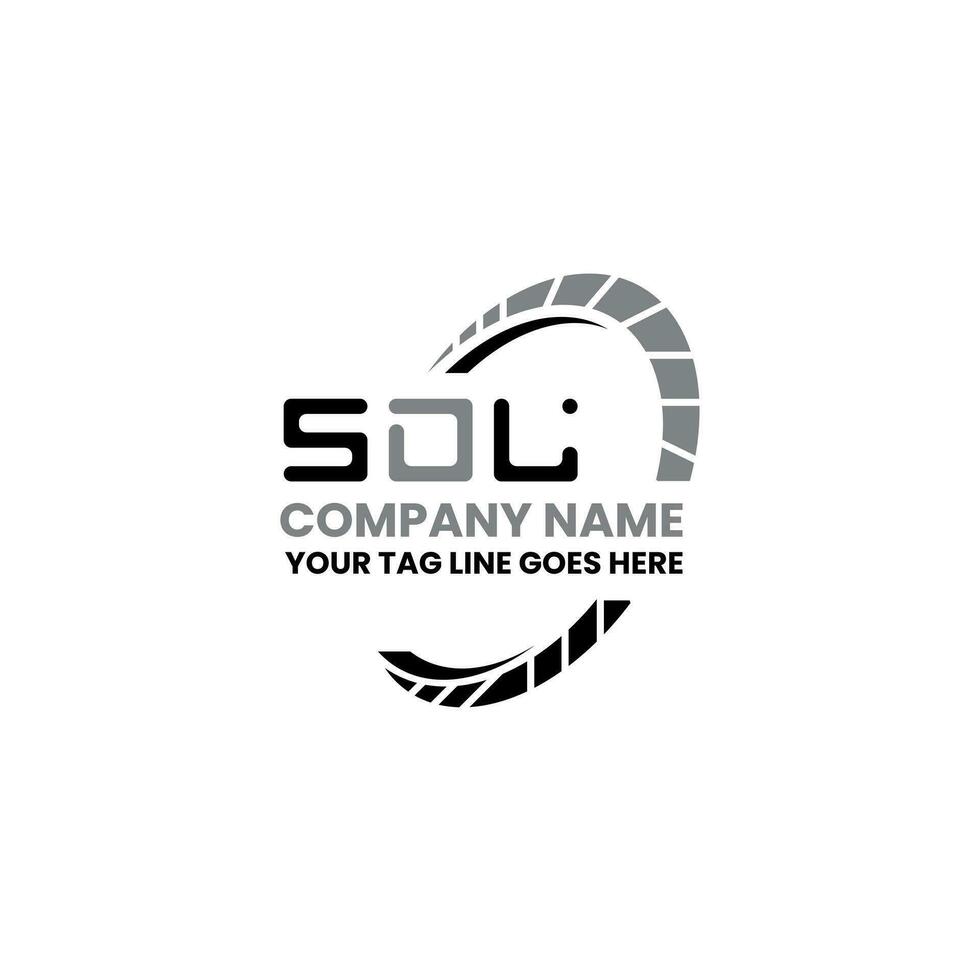 SDL letter logo vector design, SDL simple and modern logo. SDL luxurious alphabet design