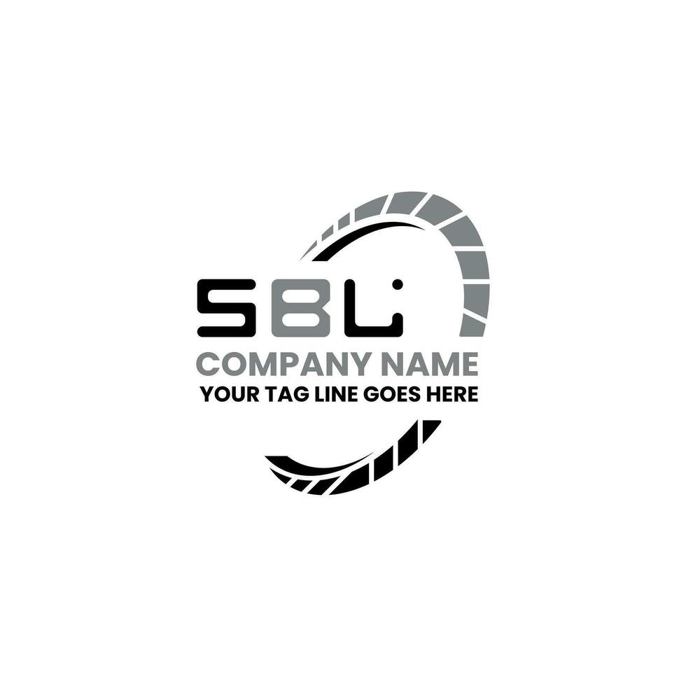 SBL letter logo vector design, SBL simple and modern logo. SBL luxurious alphabet design