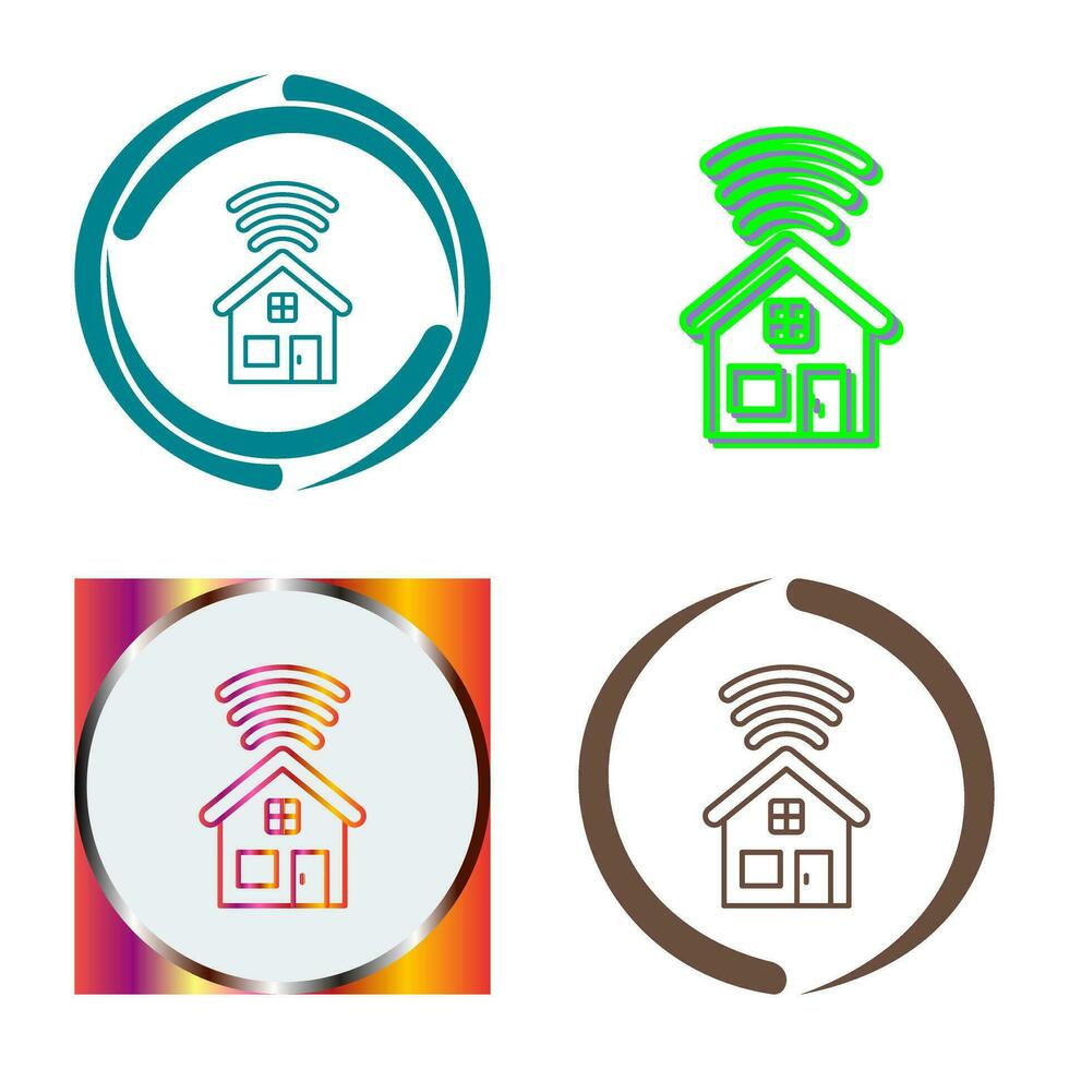 Smart House Vector Icon
