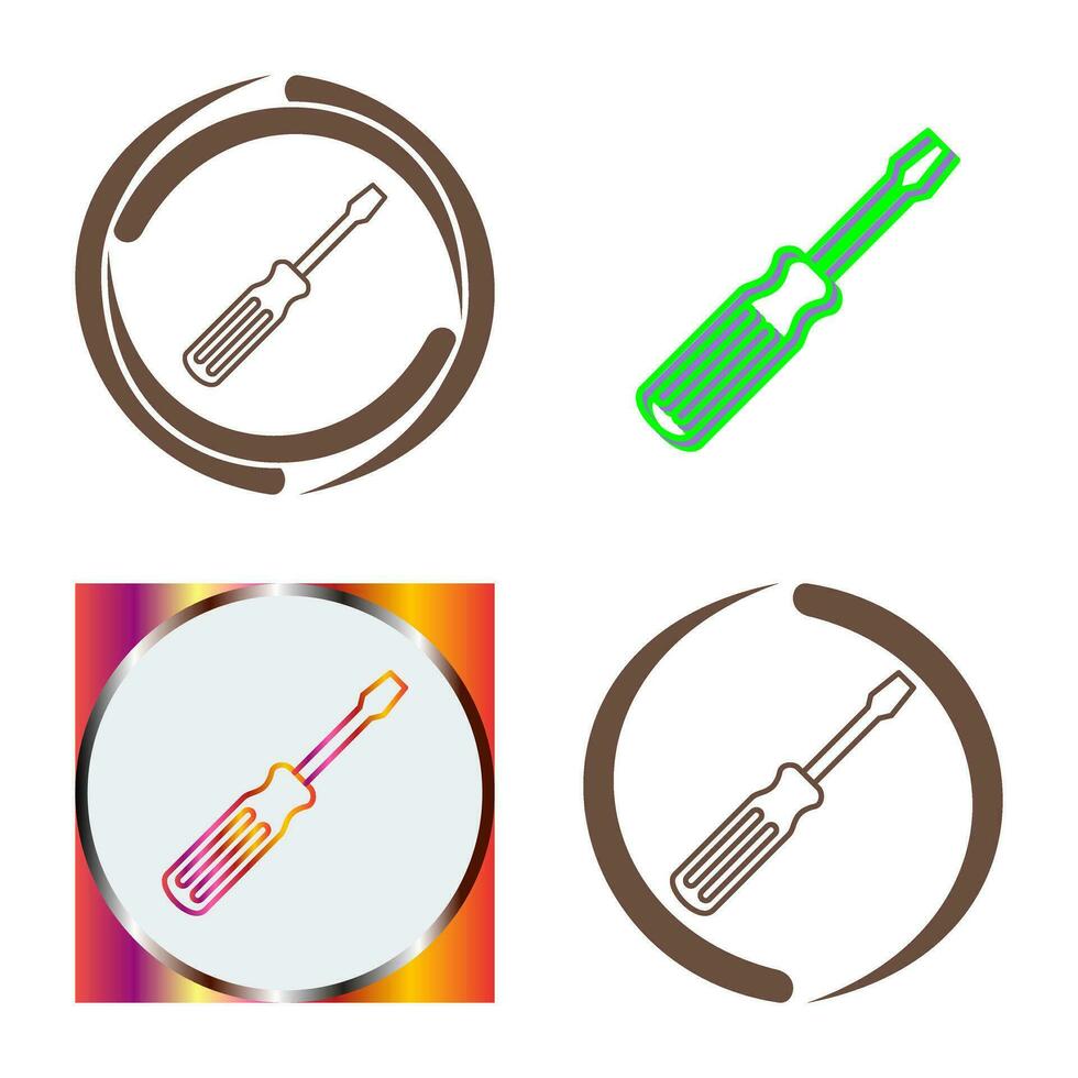 Screw driver Vector Icon