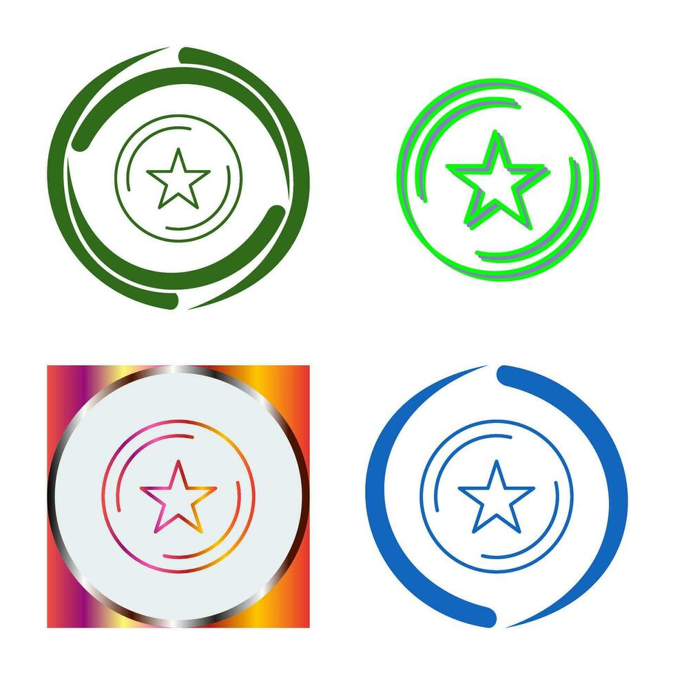 Unique Favorite Vector Icon