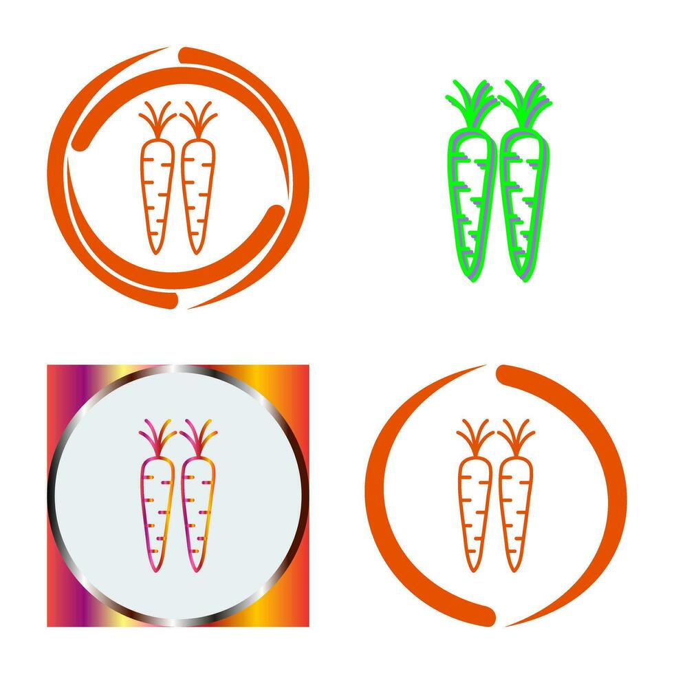 Carrots Vector Icon