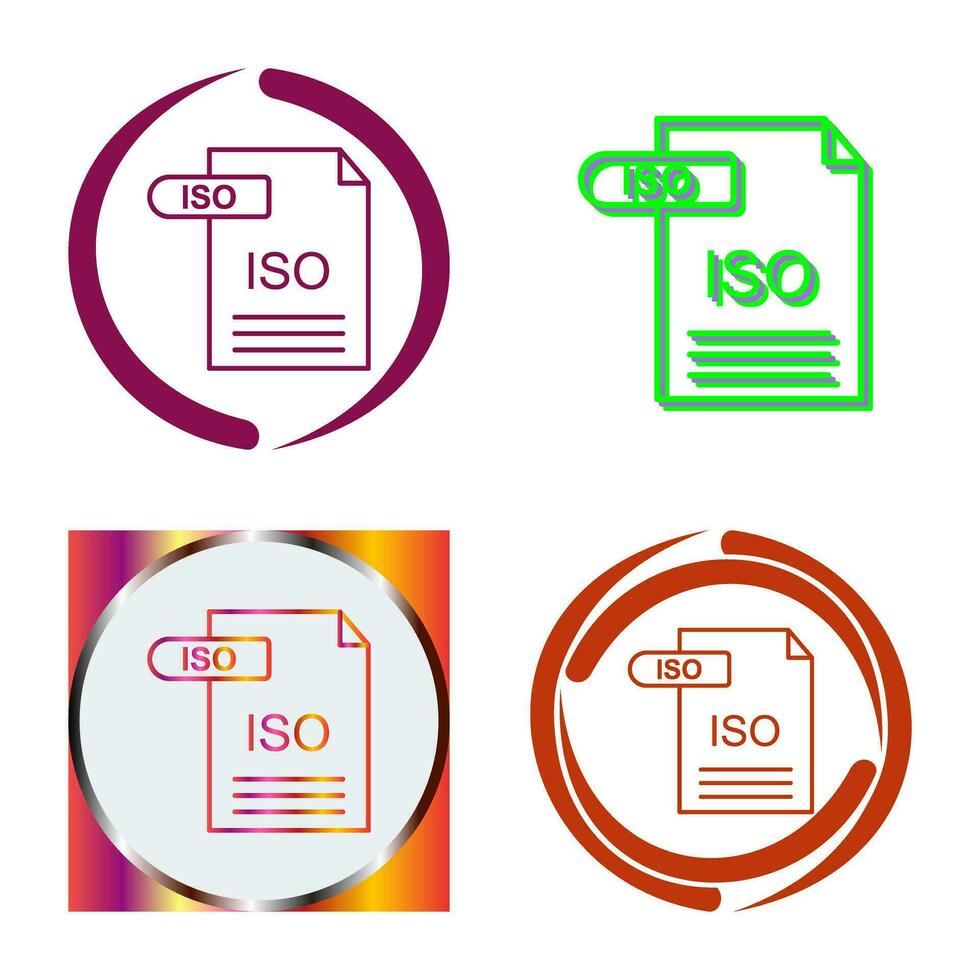 ISO Vector Icon