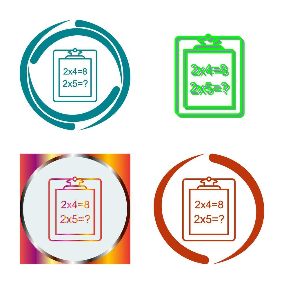 Unique Solving Question Vector Icon