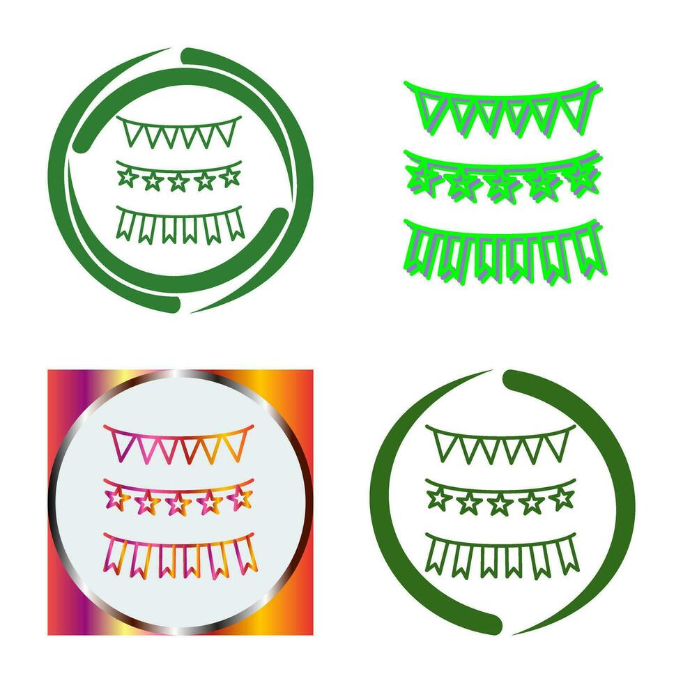 Garlands Vector Icon