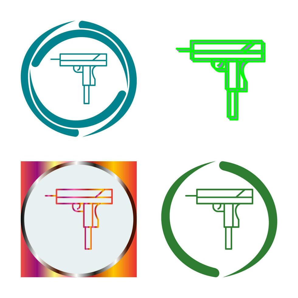 Unique Gun Vector Icon