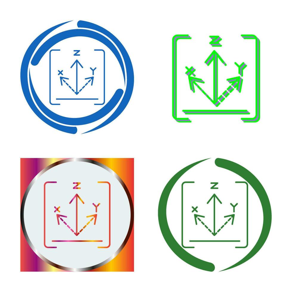 Axis Vector Icon